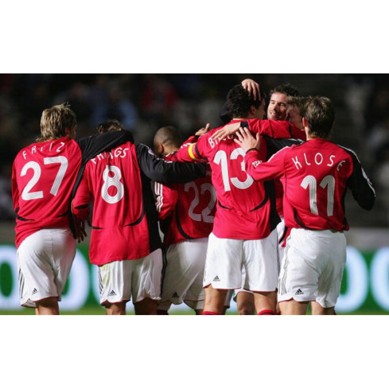 Germany 2006 Ballack #13 World Cup Awaykit Nameset Printing
